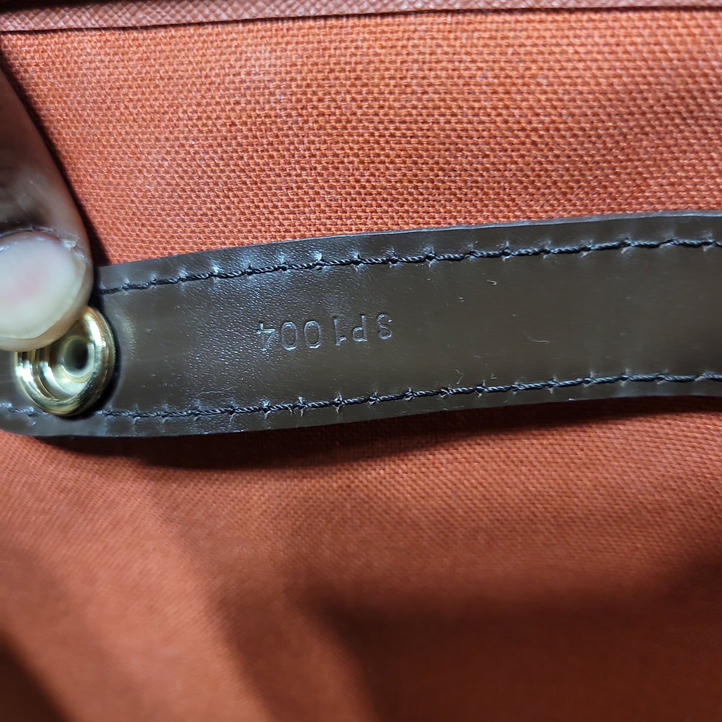 Preowned Louis Vuitton Pegase 55 Damier travel bag