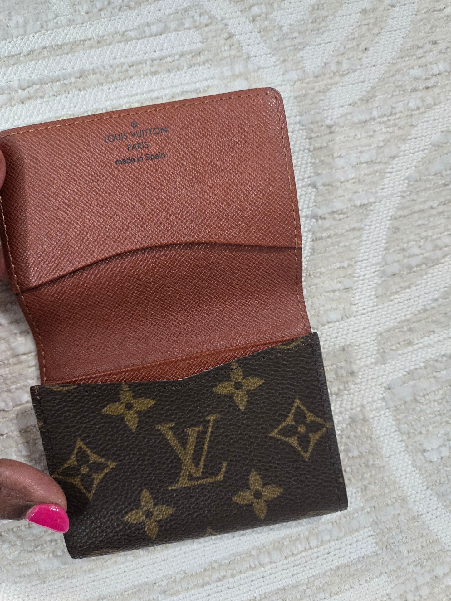 Louis Vuitton card case Monogram