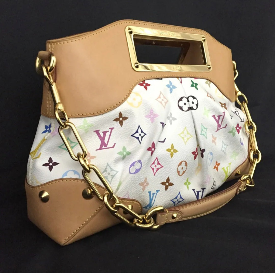 Preowned Louis Vuitton Judy GM Multicolor bag