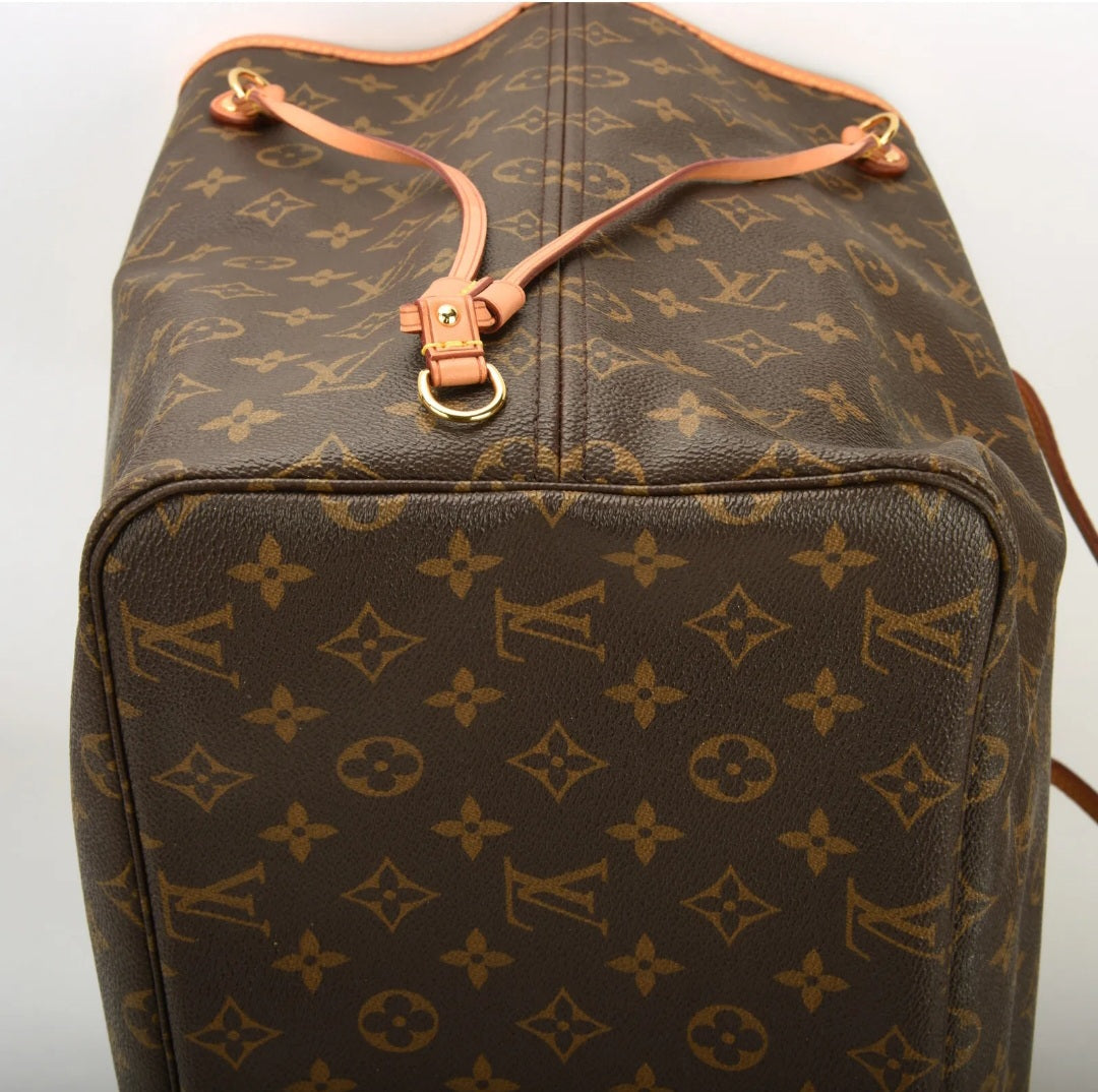 Preowned Louis Vuitton Neverfull GM Tote W/Pouch