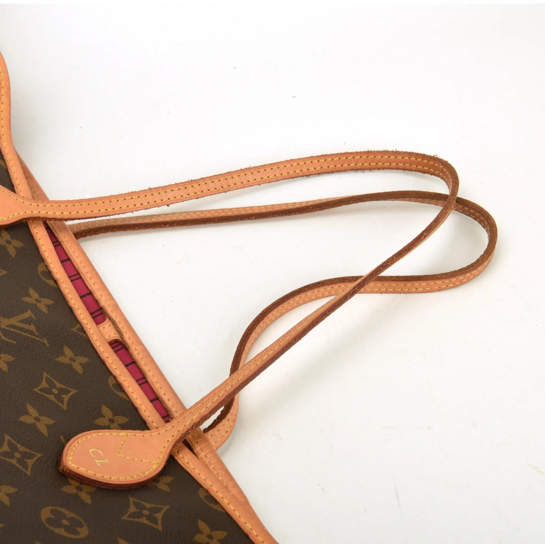 Preowned Louis Vuitton Neverfull GM Tote W/Pouch