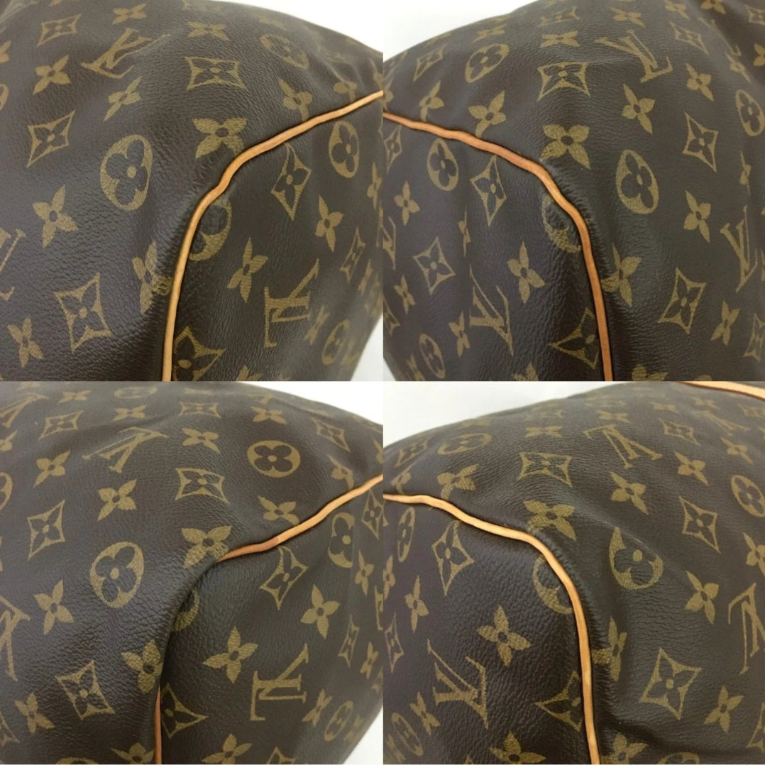 Preowned Louis Vuitton Monogram Keepall 55 Boston Travel Hand Bag