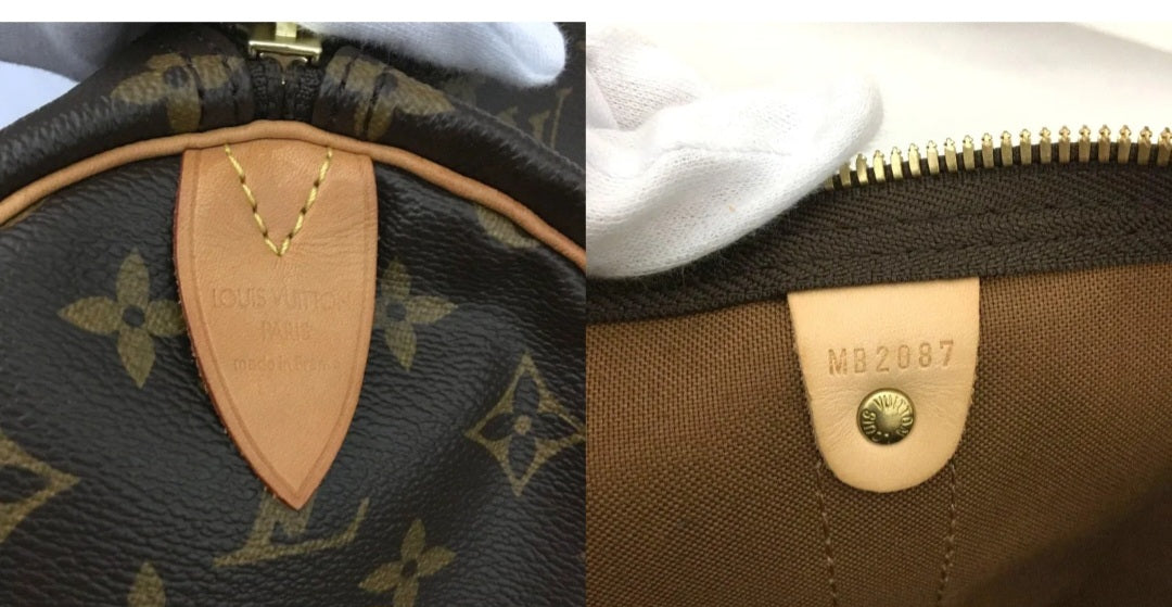 Preowned Louis Vuitton Monogram Keepall 55 Boston Travel Hand Bag