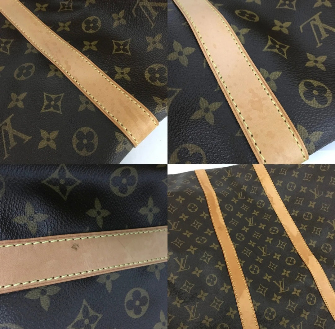 Preowned Louis Vuitton Monogram Keepall 55 Boston Travel Hand Bag