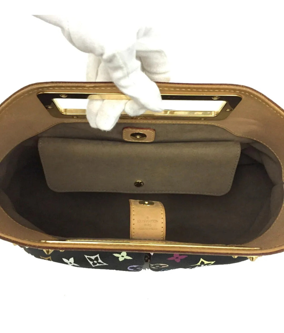 Preowned Louis Vuitton Monogram Multicolor Judy MM 2Way Chain Hand Bag