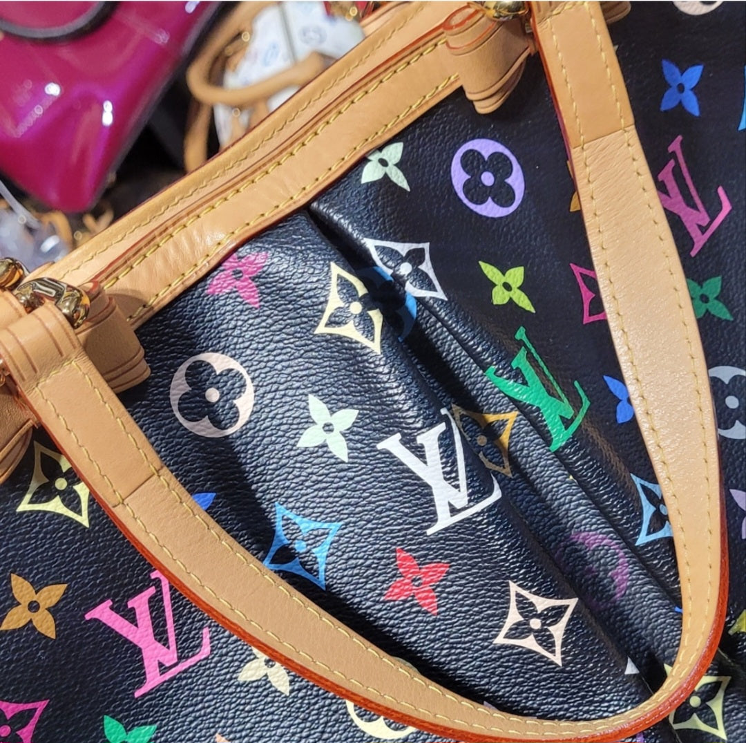 Preowned Louis Vuitton Multicolor Sharleen GM Tote bag