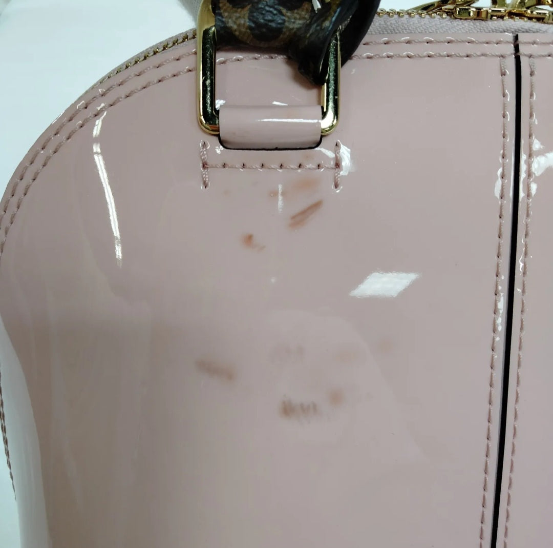 Preowned Vintage Louis Vuitton vernis Monogram Alma BB Shoulder Bag