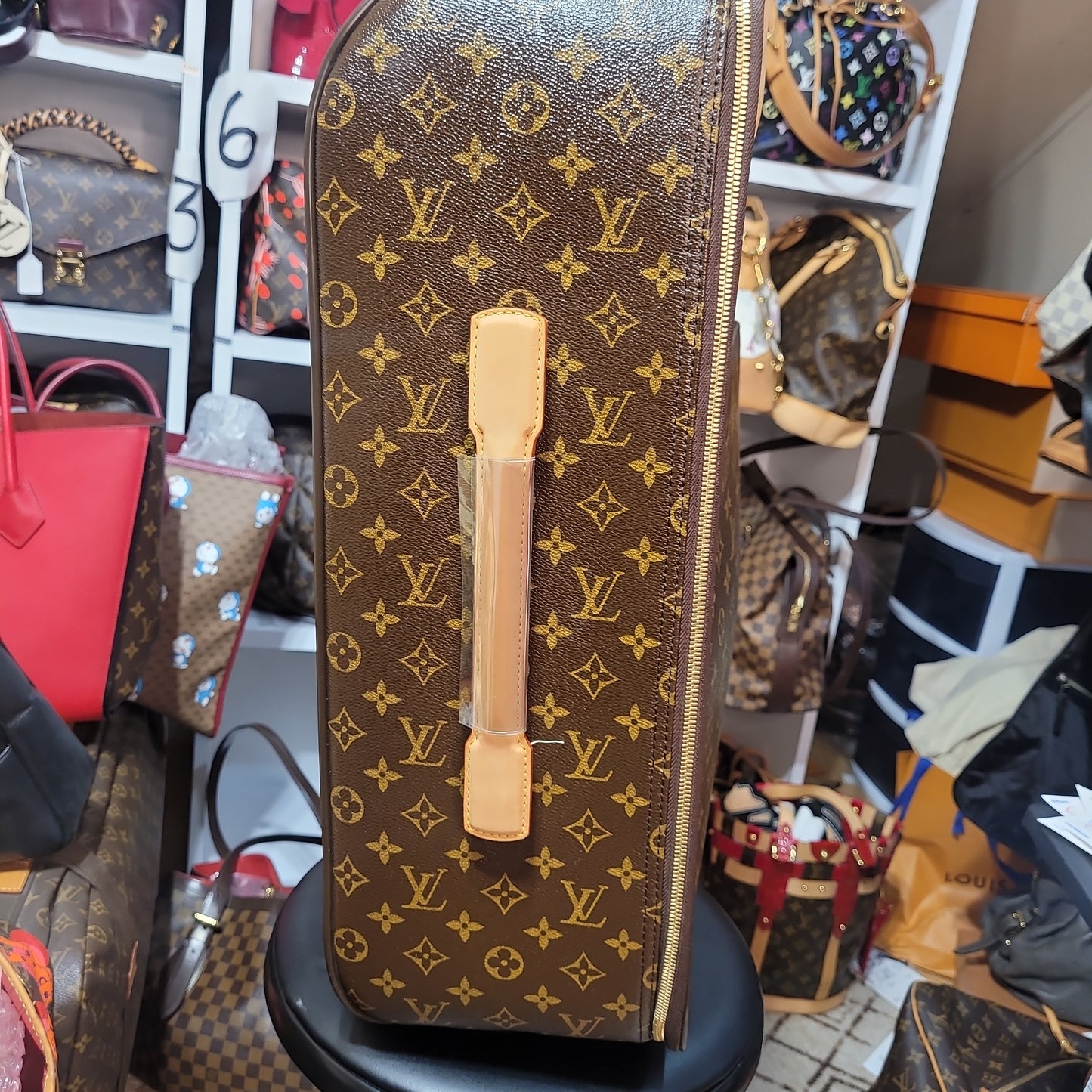 Preowned Louis Vuitton Monogram Pegase 55 Carryon travel bag
