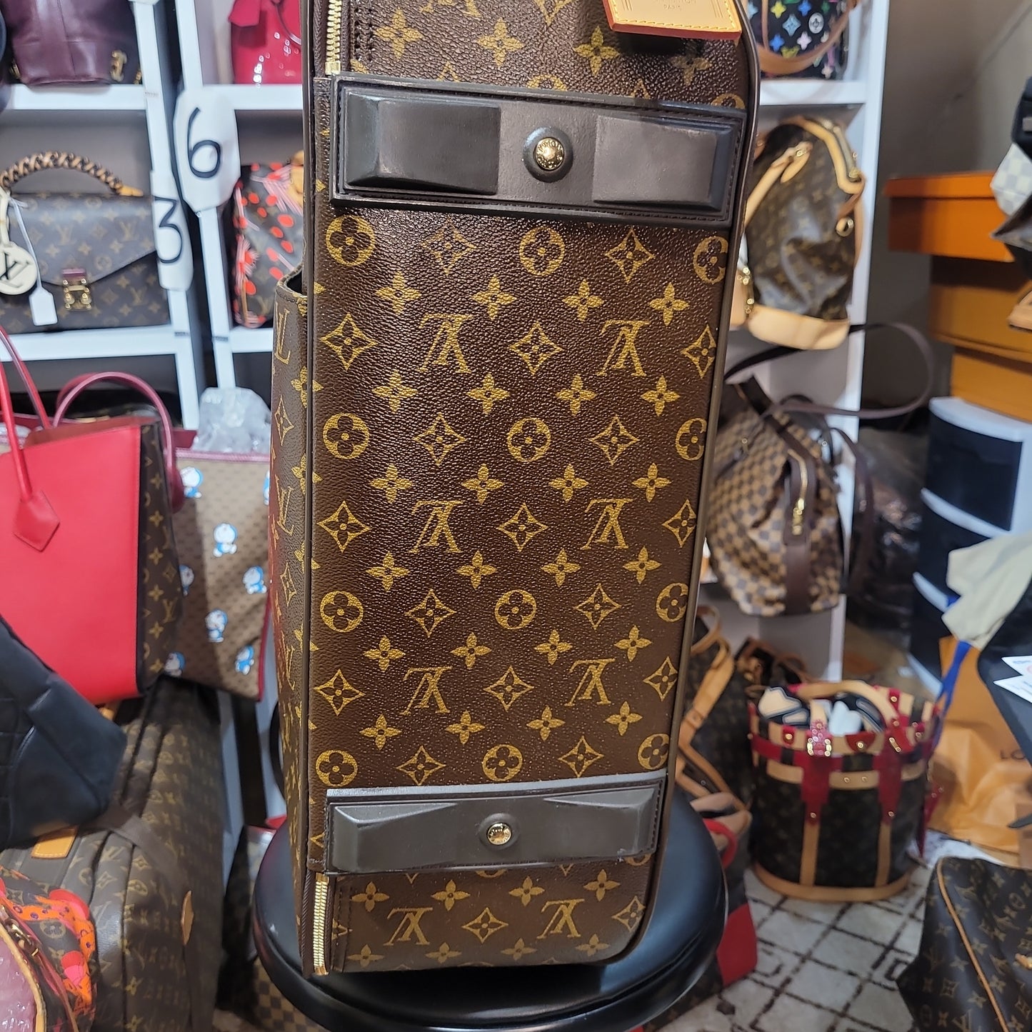 Preowned Louis Vuitton Monogram Pegase 55 Carryon travel bag