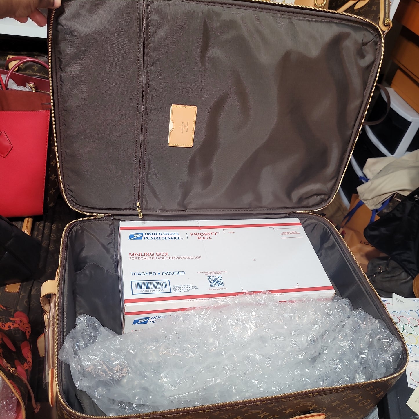 Preowned Louis Vuitton Monogram Pegase 55 Carryon travel bag