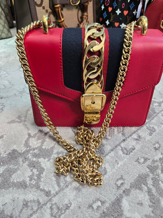 Pre-owned Gucci sylvie Shoulder Bag