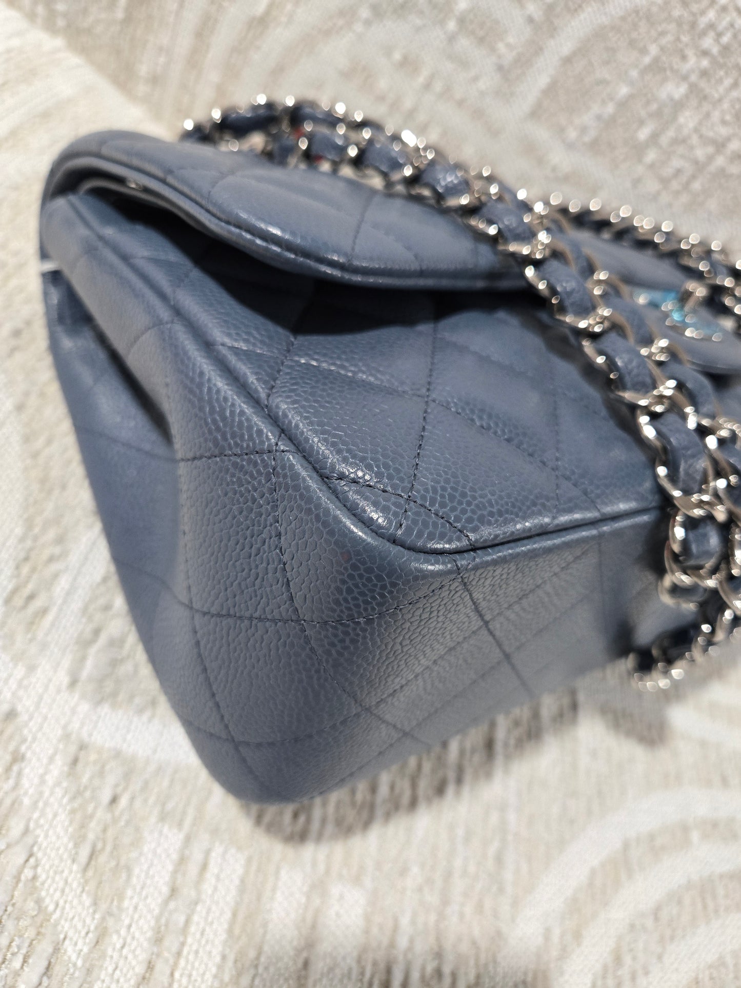 Pre-owned Chanel jumbo double flap Shoulder crossbody bag