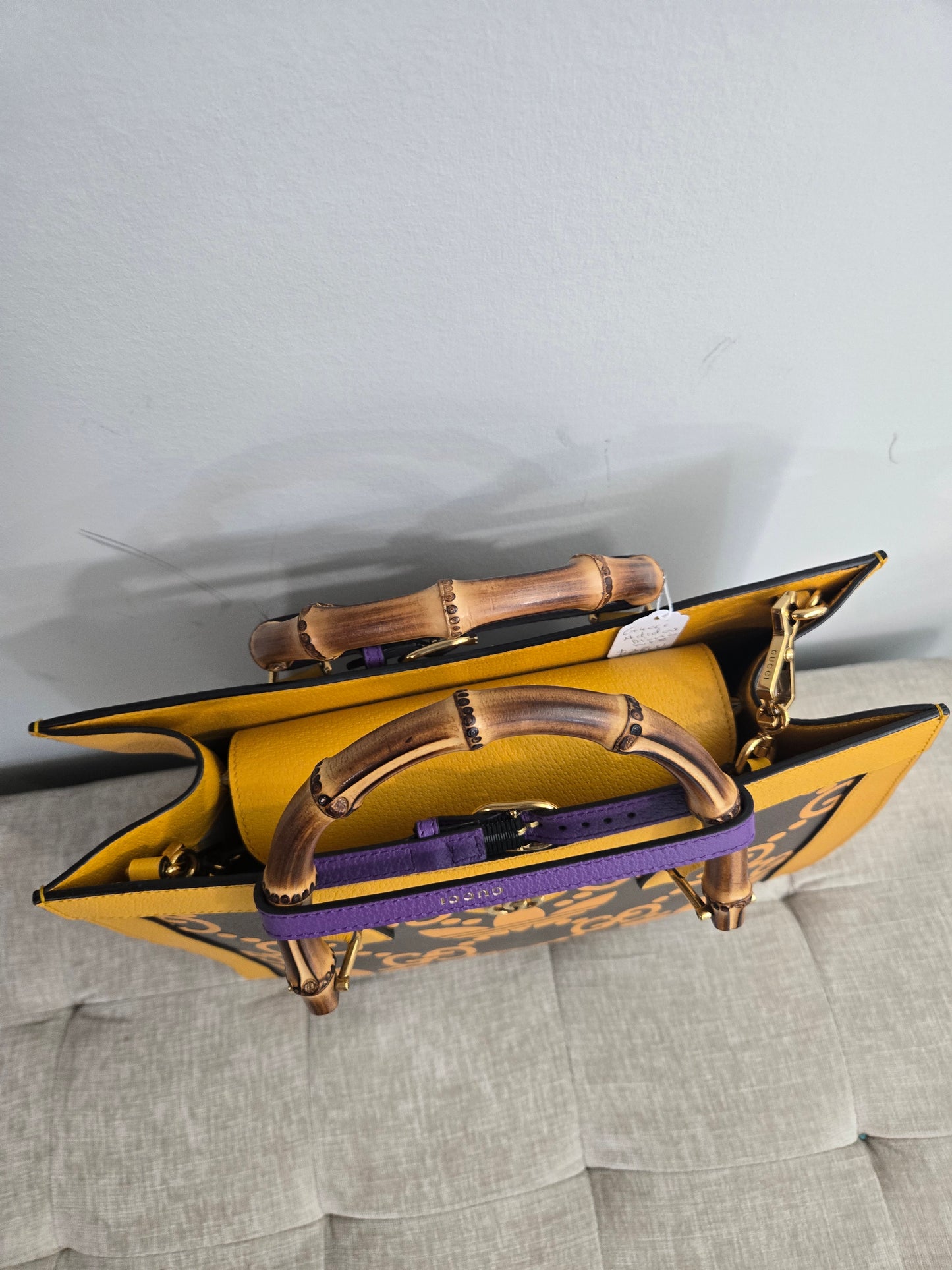 Pre-owned Gucci Adidas collaboration limited edition tote bag