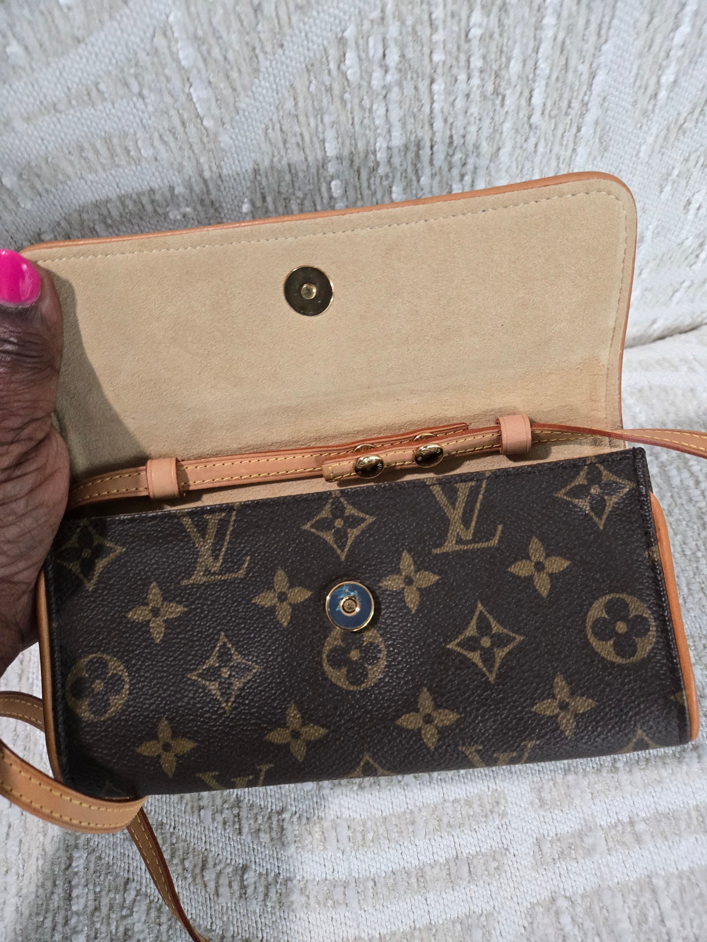 Pre-owned Louis Vuitton twin pm Shoulder Bag