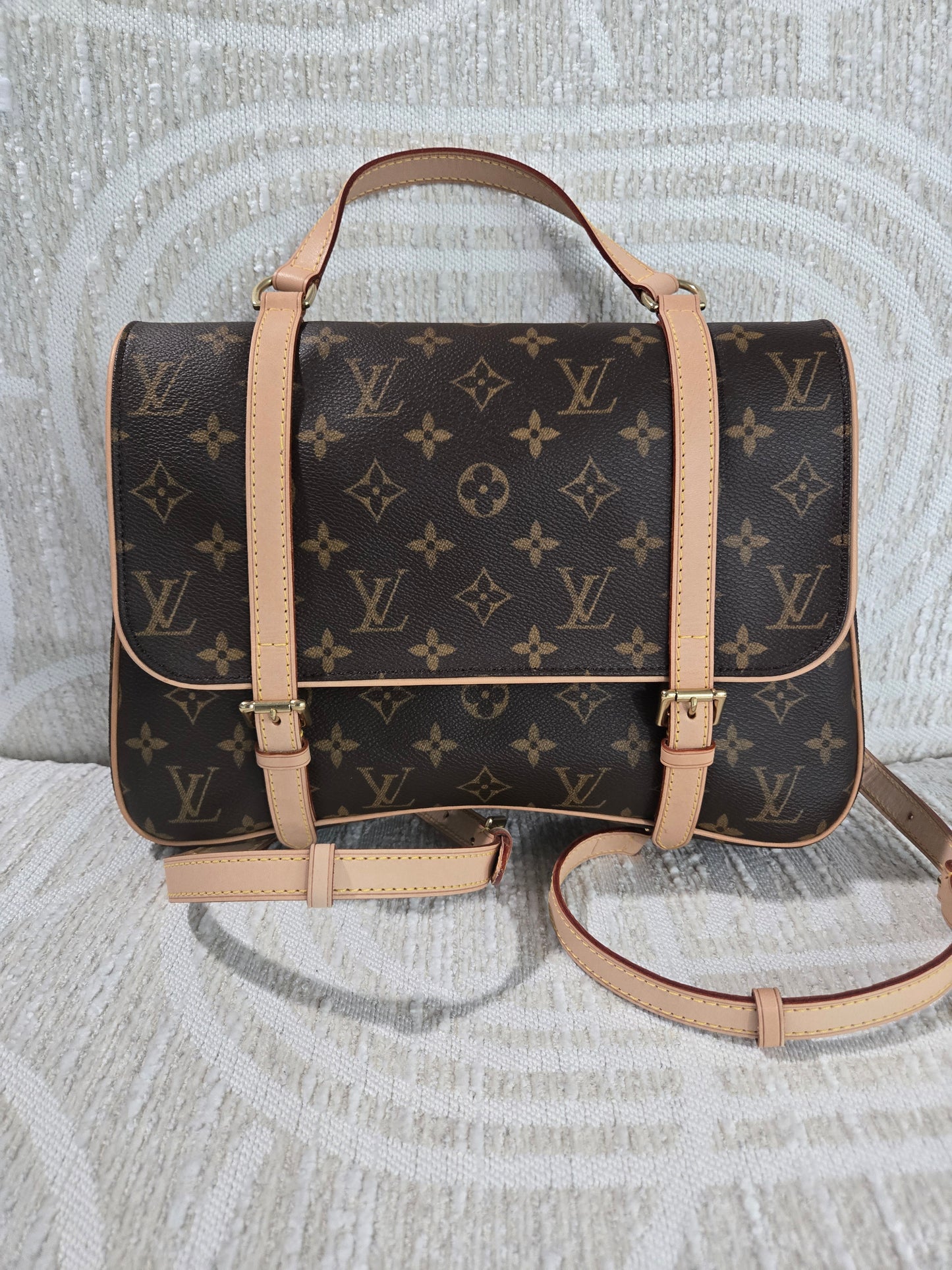 Pre-owned Louis Vuitton Marella Sac backpack