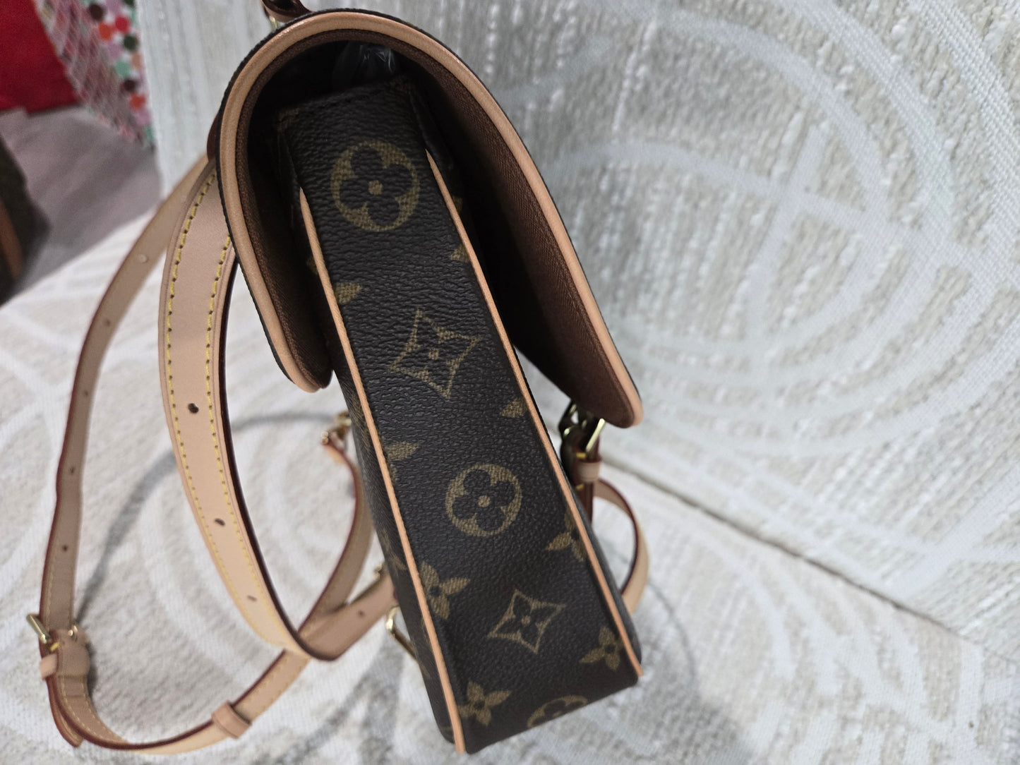 Pre-owned Louis Vuitton Marella Sac backpack