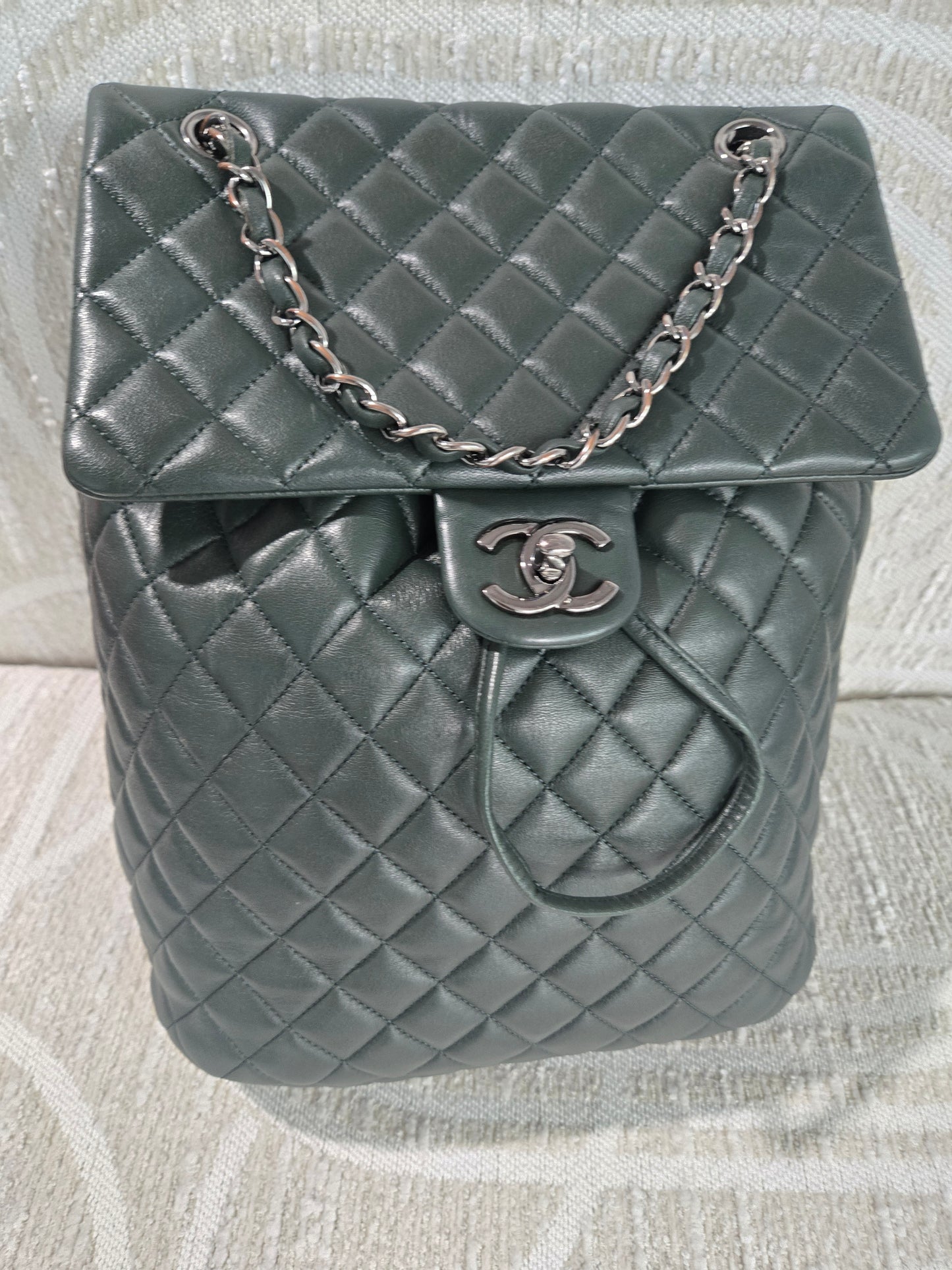 Pre-owned Chanel Lambskin backpack