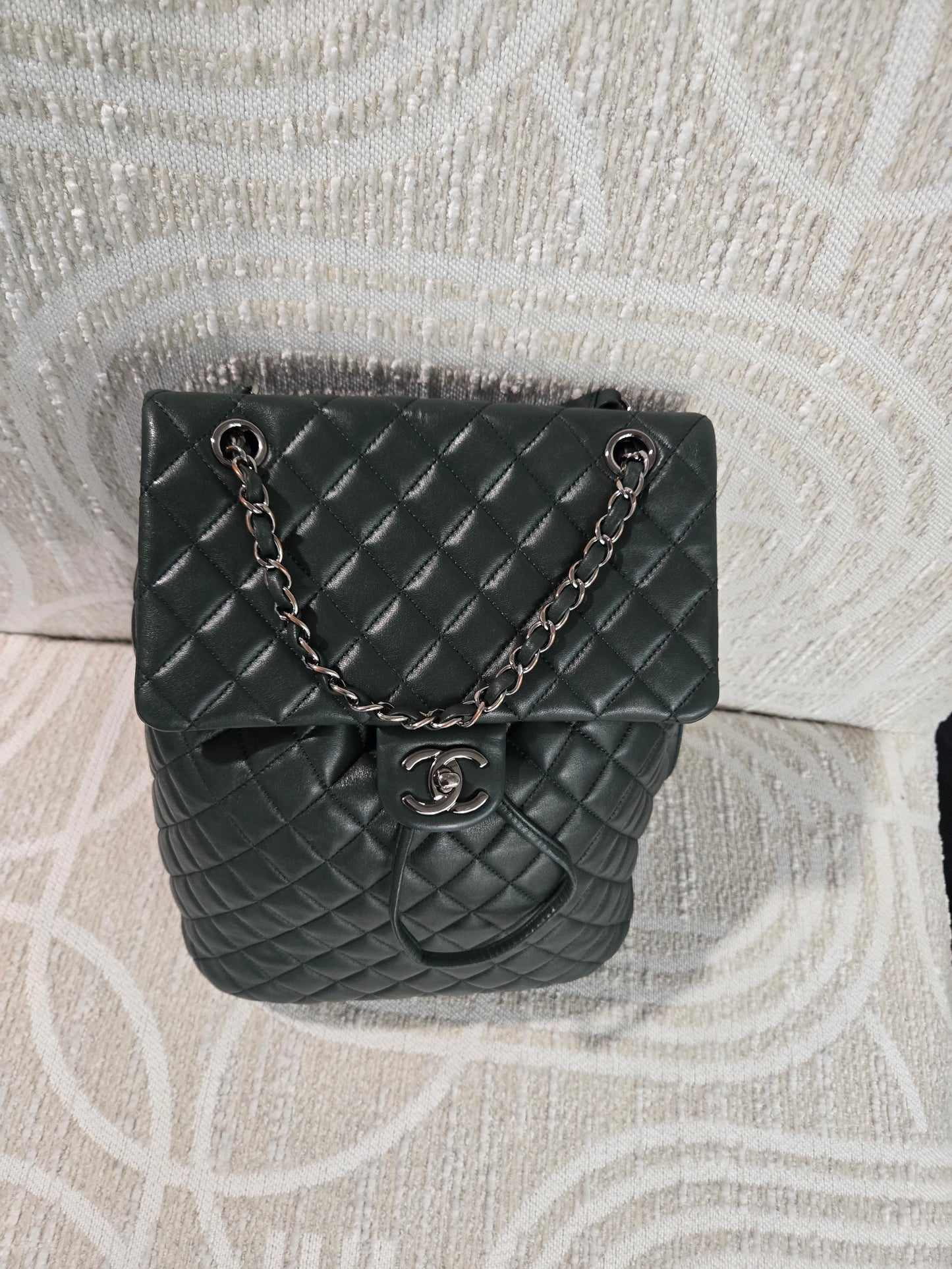 Pre-owned Chanel Lambskin backpack