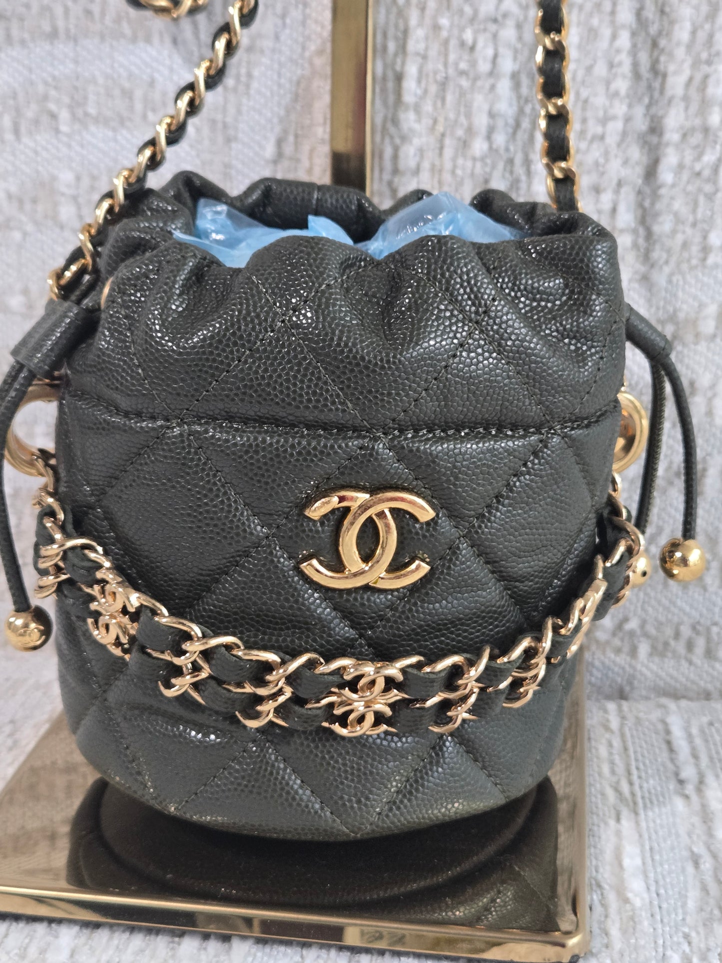Chanel mini crossbody Caviar bag