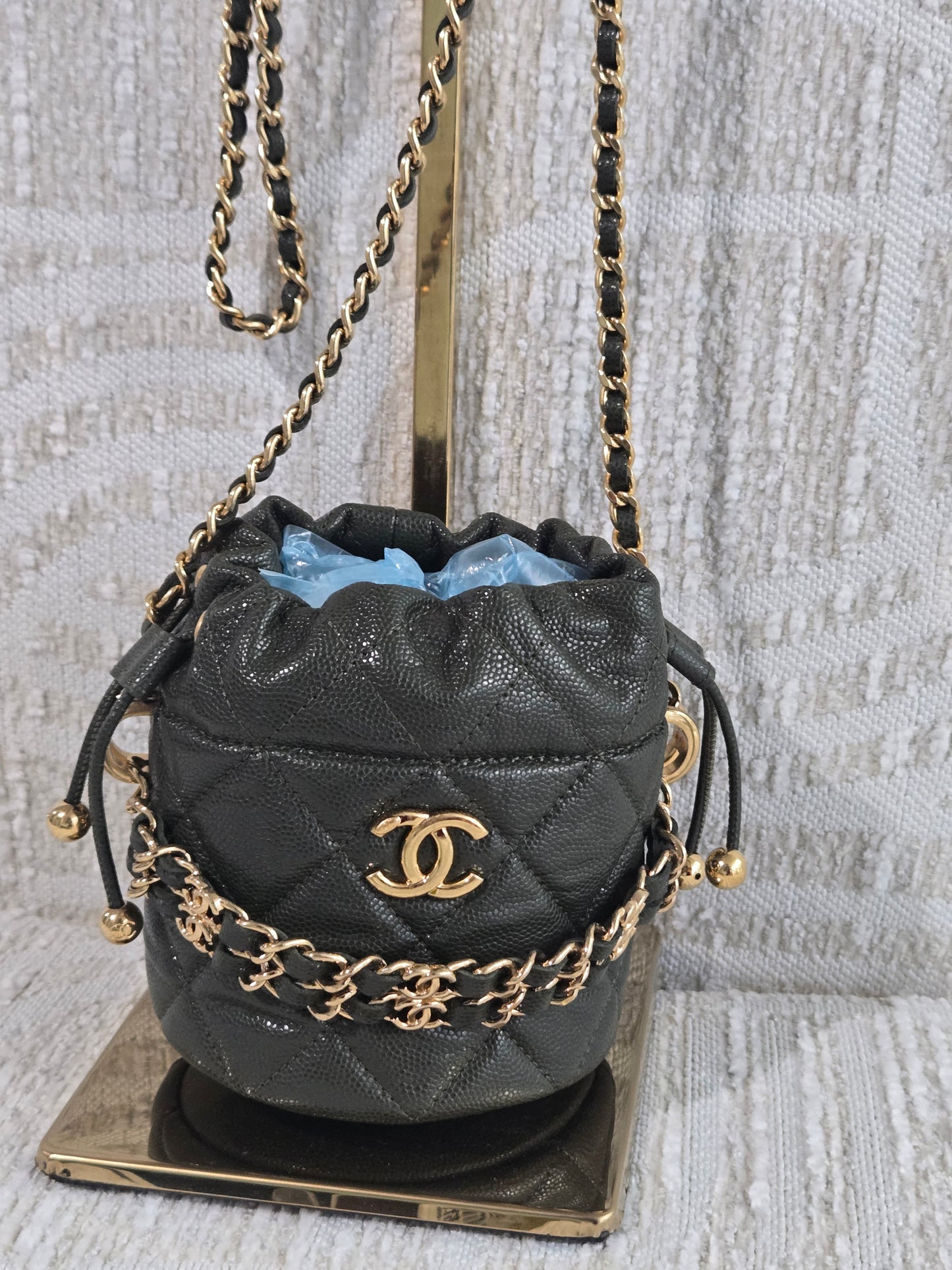 Chanel mini crossbody Caviar bag