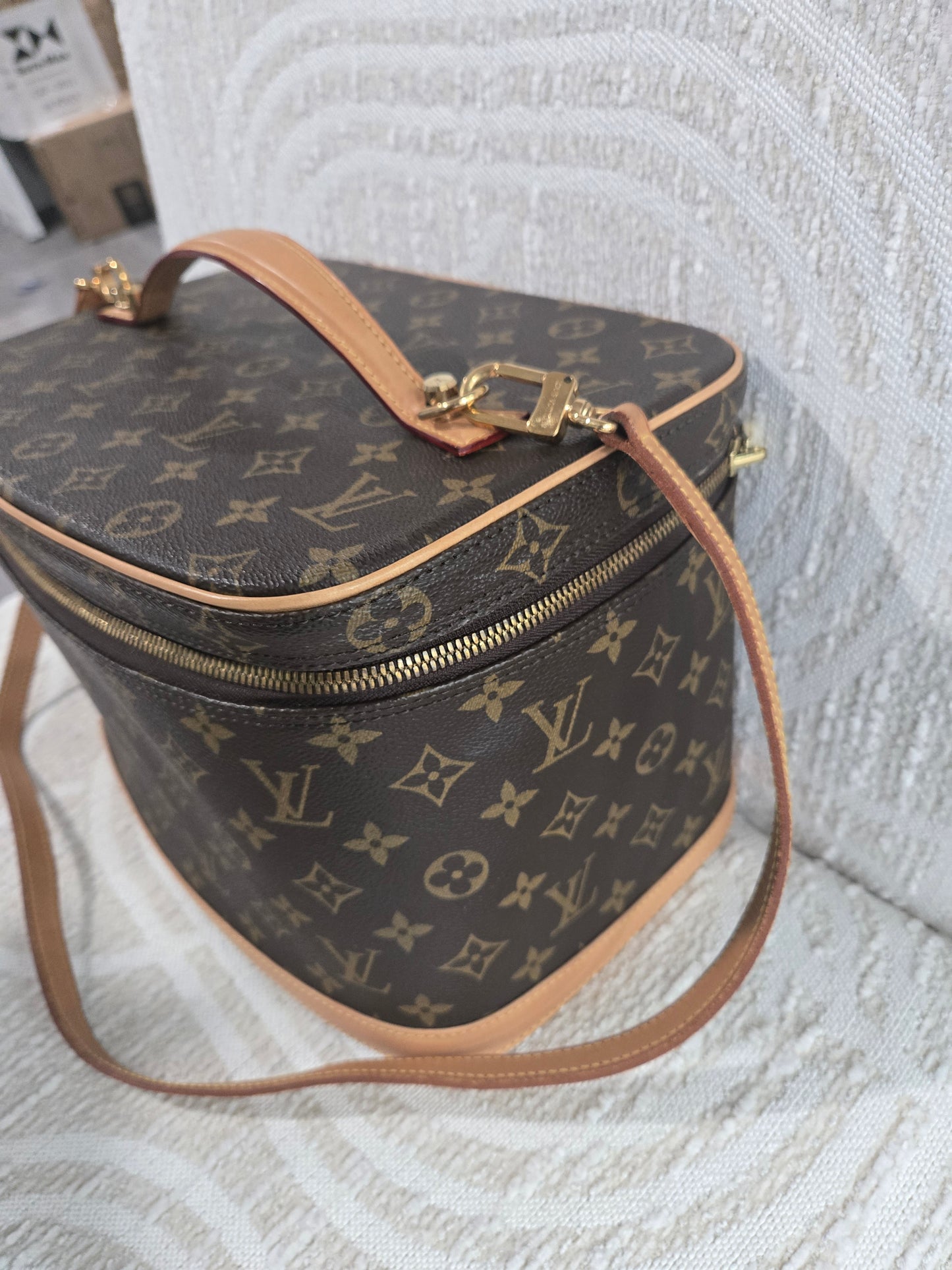 Pre-owned Louis Vuitton vanity case bag