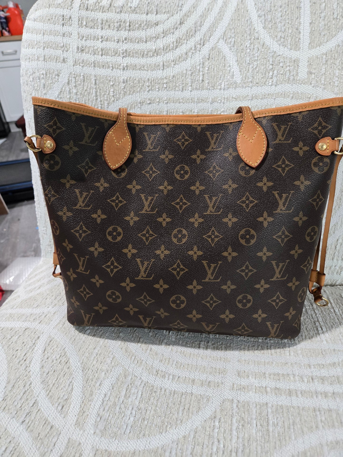 Pre-owned Louis Vuitton Neverfull mm bag