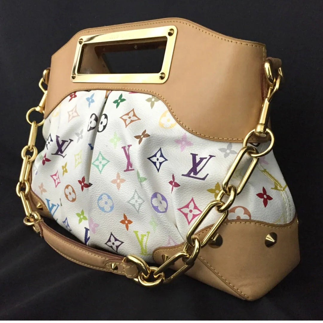 Preowned Louis Vuitton Judy GM Multicolor bag