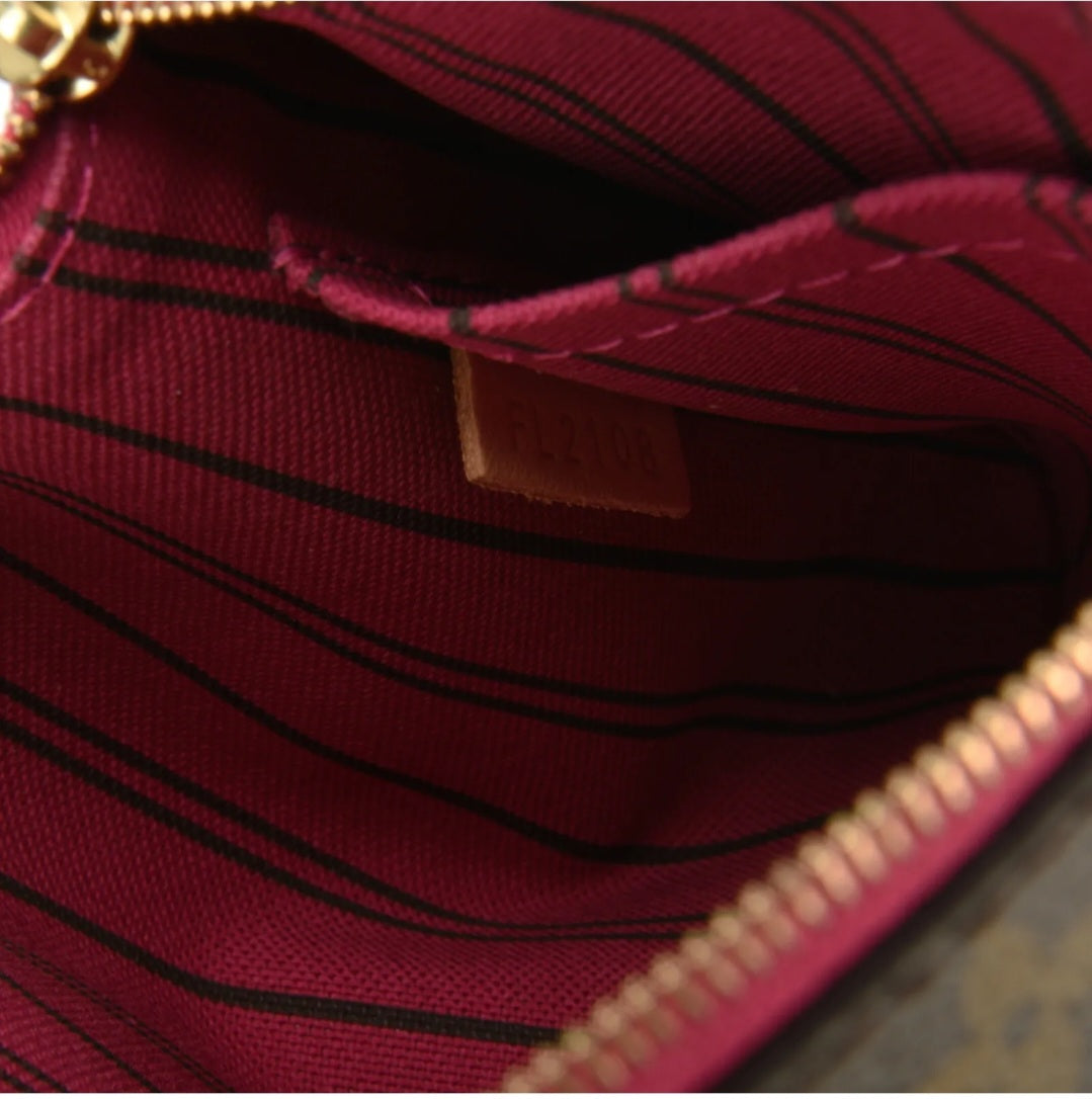 Preowned Louis Vuitton Neverfull GM Tote W/Pouch