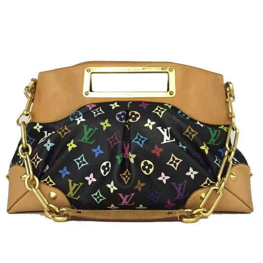 Preowned Louis Vuitton Monogram Multicolor Judy MM 2Way Chain Hand Bag