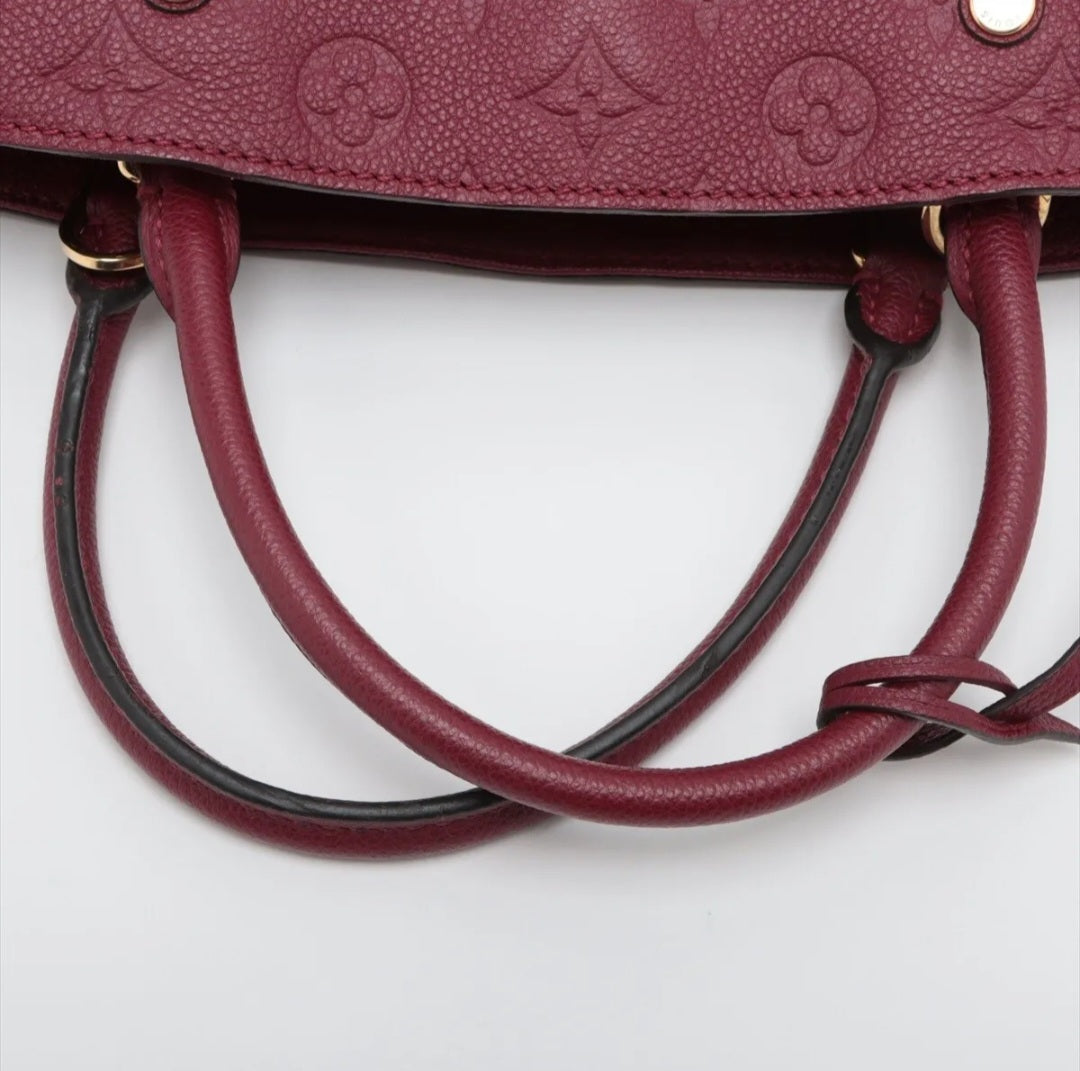 Louis Vuitton Monogram Empreinte Montaigne MM