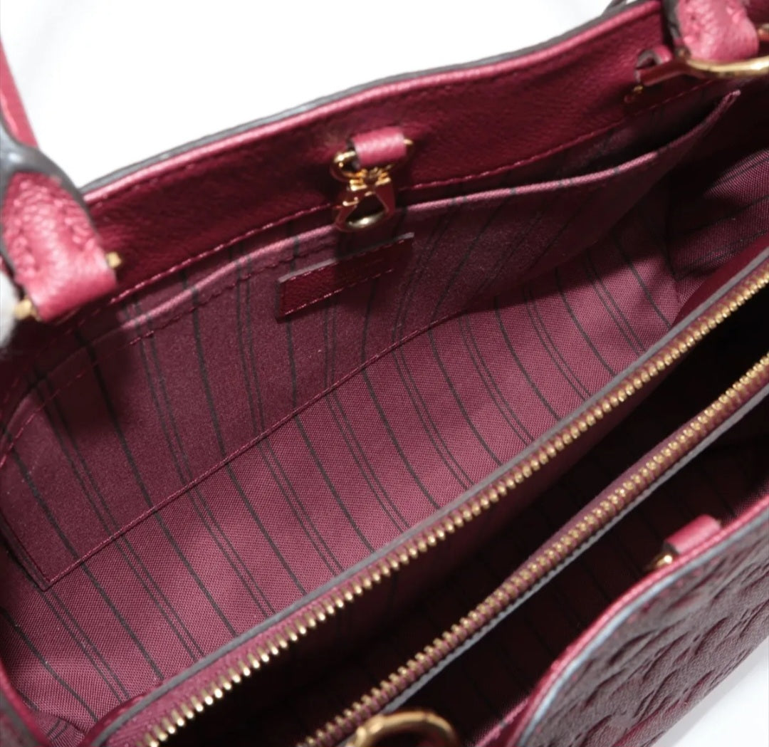 Louis Vuitton Monogram Empreinte Montaigne MM
