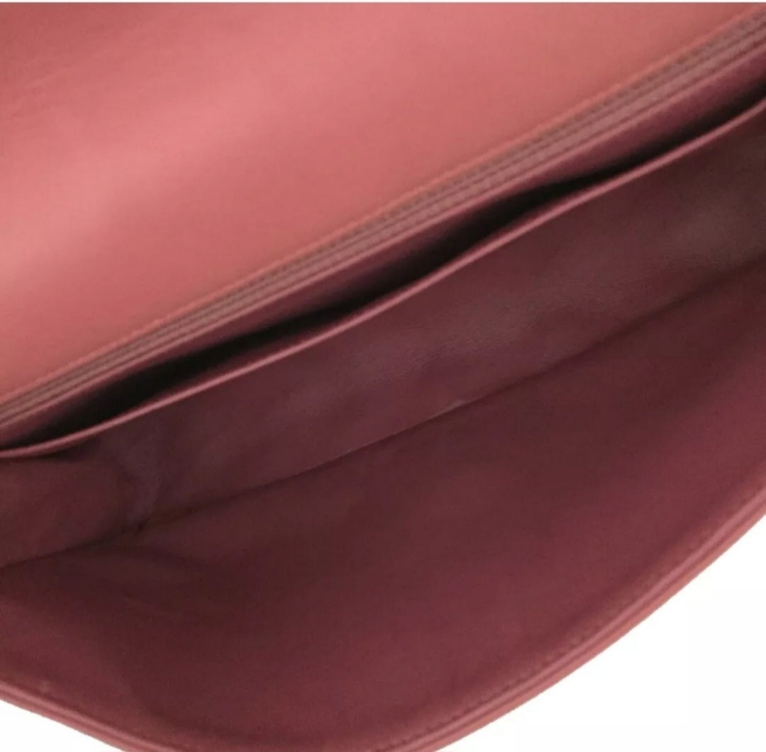 Preowned CHANEL Valentine Charms Quilted CC Lambskin Chain Shoulder Bag